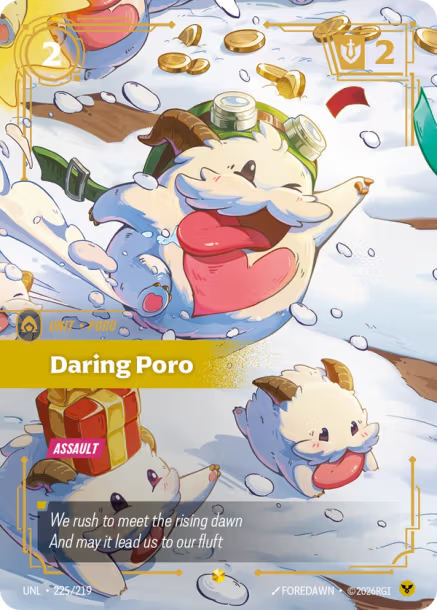 Daring Poro [ Inglese / Cinese Semplificato ]