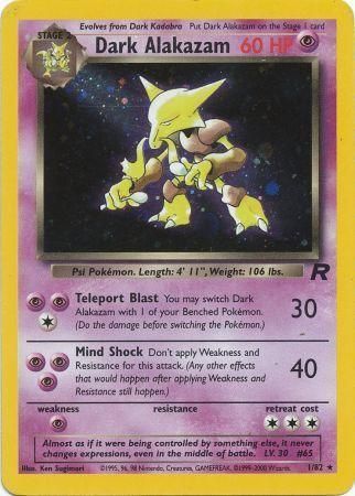 Dark Alakazam - Team Rocket 18/82 [ Italiano / Inglese ]