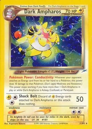 Dark Ampharos - Neo Destiny 1/105 [ Italiano / Inglese ]