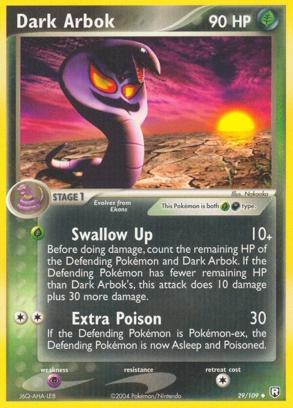 Dark Arbok - EX Team Rocket Returns 29/109 [ Inglese ]