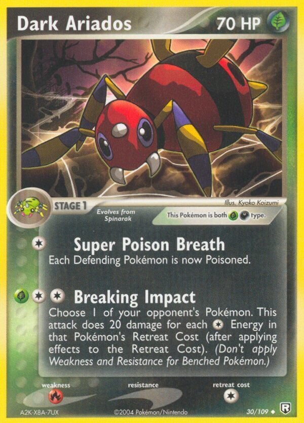 Dark Ariados - EX Team Rocket Returns 30/109 [ Inglese ]