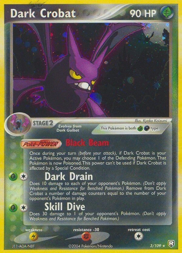 Dark Crobat - EX Team Rocket Returns 003/109 [ Inglese ]