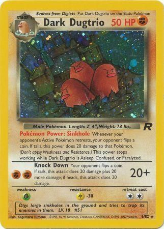 Dark Dugtrio - Team Rocket 23/82 [ Italiano / Inglese ]