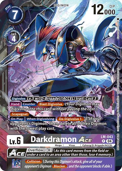 Darkdramon Ace LM-043 [ Inglese / Giapponese ]