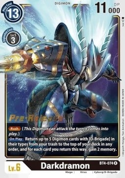 Darkdramon BT4-043 [ Inglese / Giapponese ]