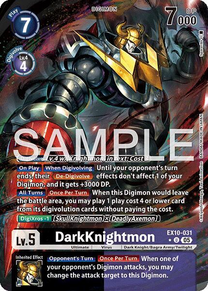 DarkKnightmon EX10-031 [ Inglese / Giapponese ]