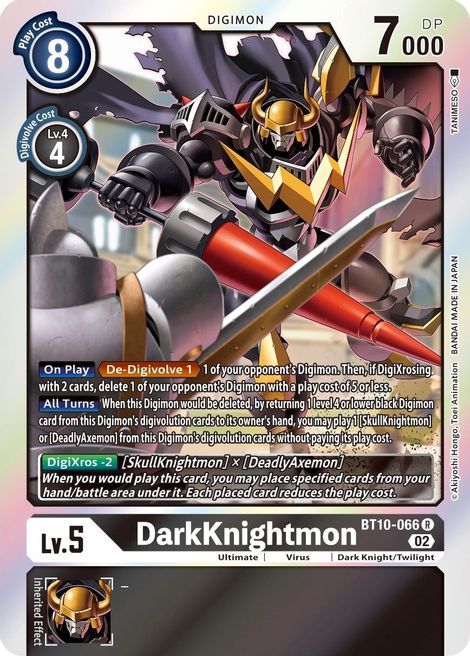 DarkKnightmon BT10-066 [ Inglese / Giapponese ]