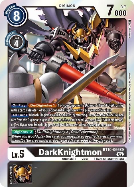 DarkKnightmon BT10-066 [ Inglese / Giapponese ]