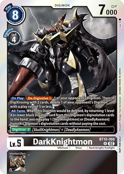 DarkKnightmon BT10-066 [ Inglese / Giapponese ]