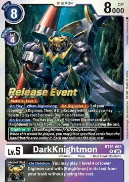 DarkKnightmon BT19-063 [ Inglese / Giapponese ]