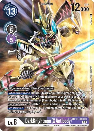 DarkKnightmon BT10-069 [ Inglese / Giapponese ]