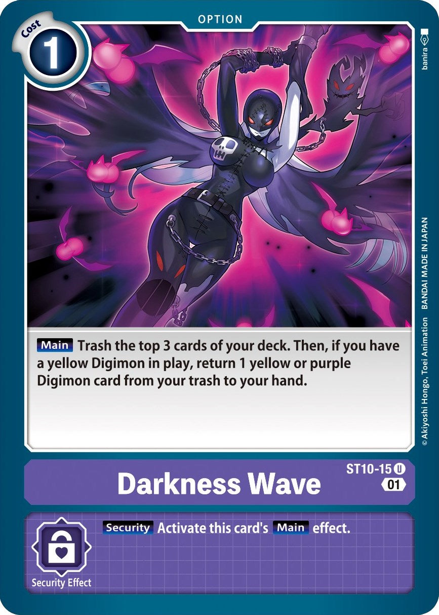 Darkness Wave ST10-15 [ Inglese / Giapponese ]