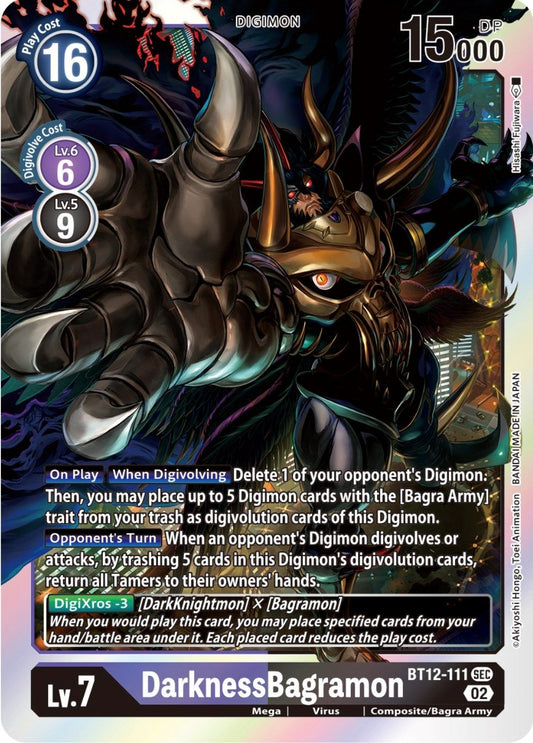 DarknessBagramon BT12-111 [ Inglese / Giapponese ]