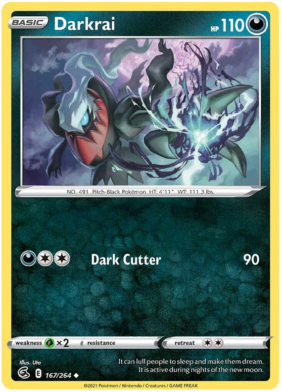 Darkrai - Colpo Fusione 167/264 [ Italiano / Inglese ]