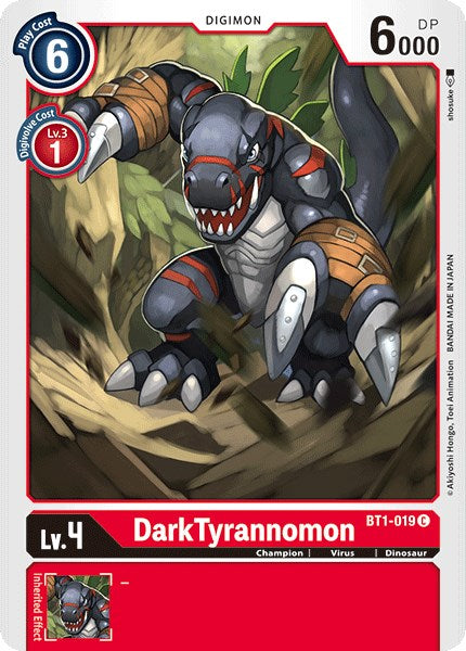 DarkTyrannomon BT1-19 [ Inglese / Giapponese ]
