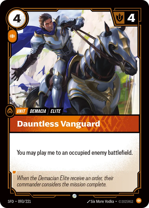 Dauntless Vanguard (Common) [ Inglese / Cinese Semplificato ]