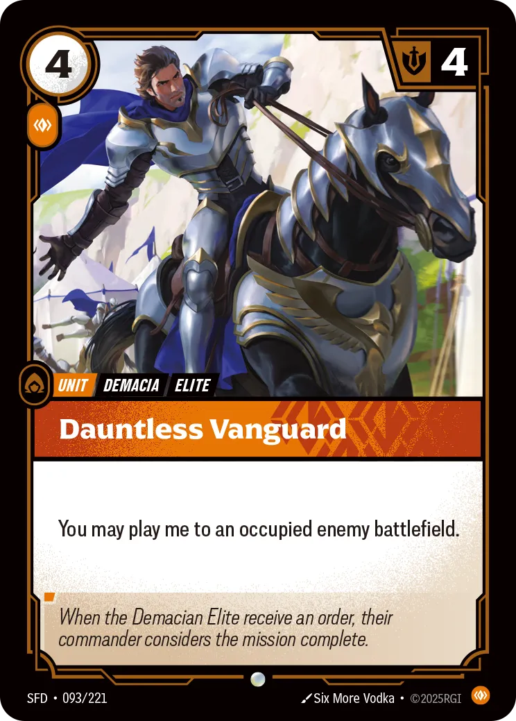 Dauntless Vanguard (Common) [ Inglese / Cinese Semplificato ]
