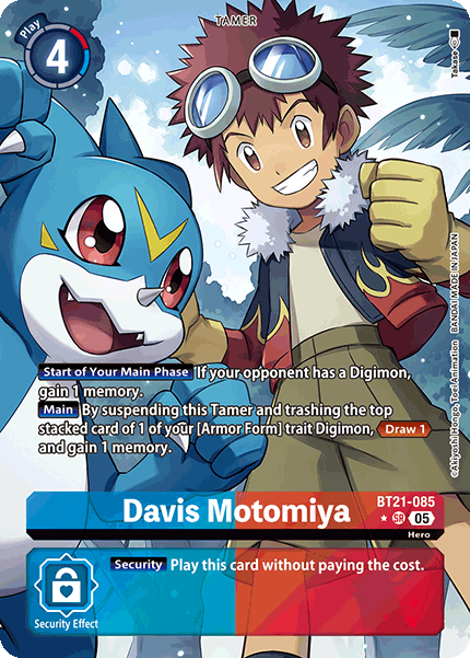 Davis Motomiya BT21-085 [ Inglese / Giapponese ]