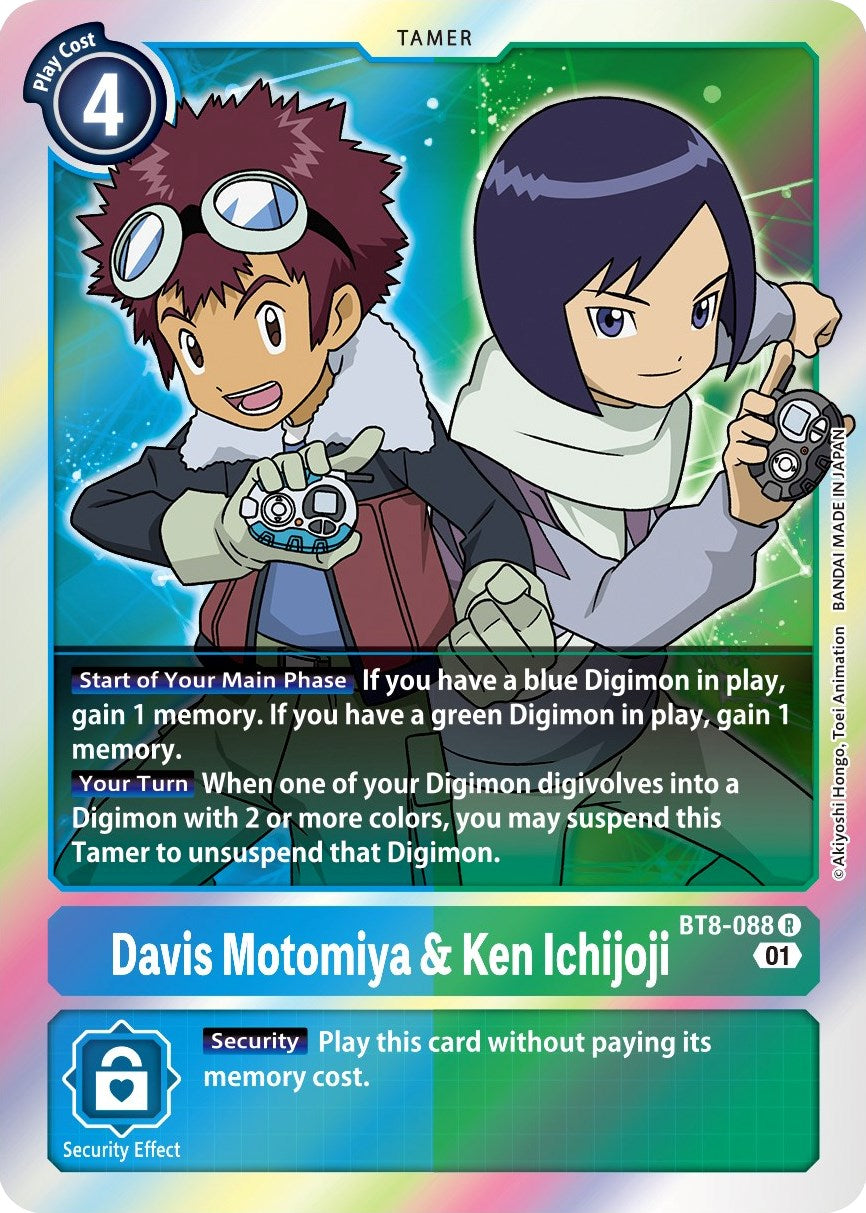Davis Motomiya and Ken Ichijoji BT8-088 [ Inglese / Giapponese ]