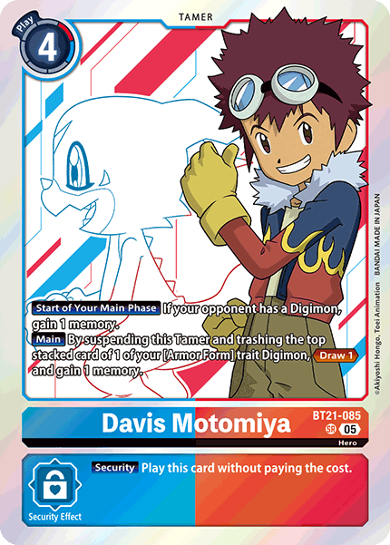 Davis Motomiya BT21-085 [ Inglese / Giapponese ]