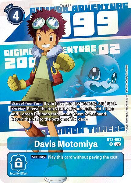 Davis Motomiya BT3-093 [ Inglese / Giapponese ]