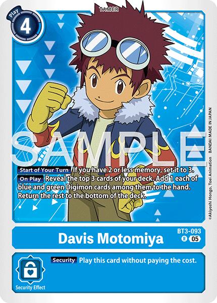 Davis Motomiya BT3-093 [ Inglese / Giapponese ]
