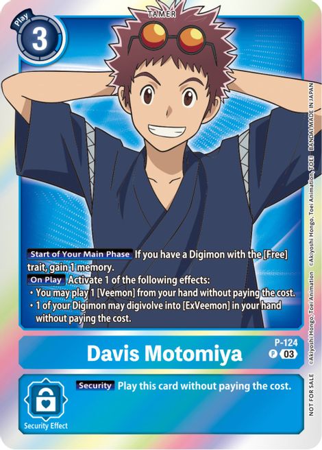 Davis Motomiya P-124 [ Inglese / Giapponese ]