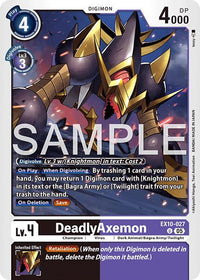 U - Ex 10 Extra Booster Sinister Order - EX10