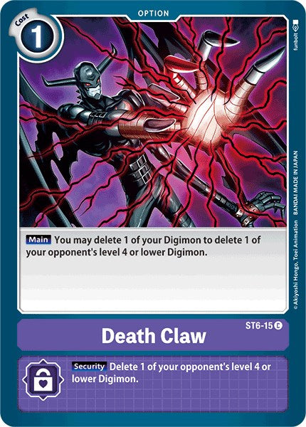 Death Claw ST6-15 [ Inglese / Giapponese ]