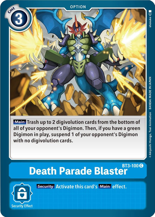 Death Parade Blaster BT3-100 [ Inglese / Giapponese ]