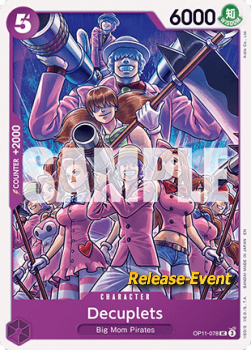 Decuplets OP11-078 [ Inglese / Giapponese / Francese / Cinese Semplificato ]