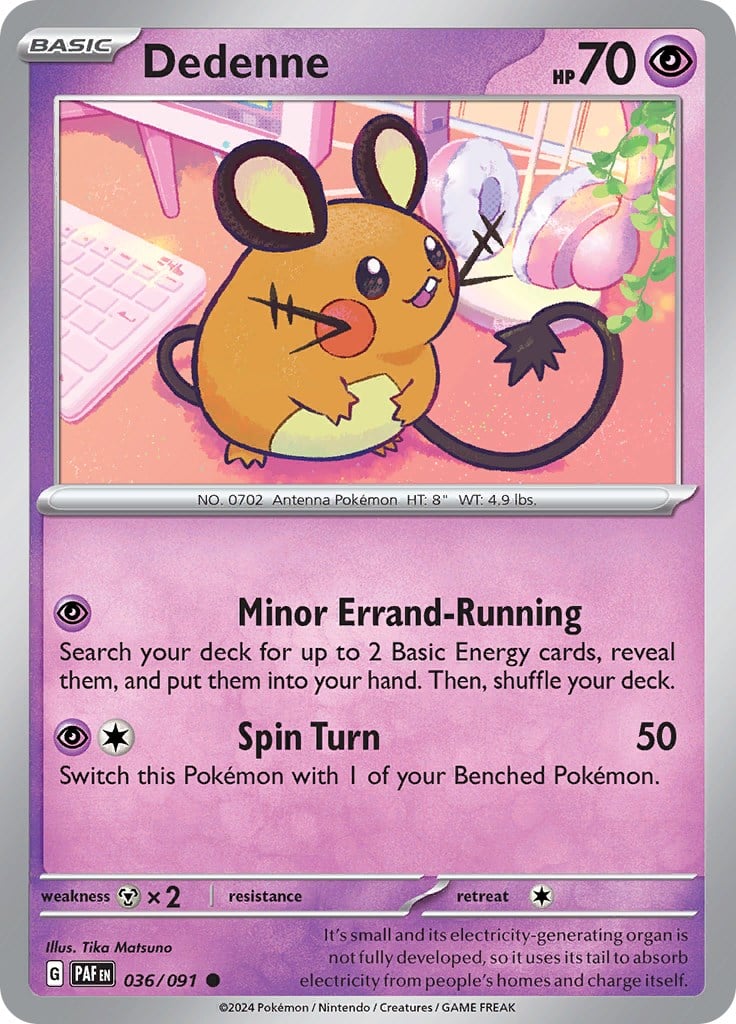 Dedenne - Destino di Paldea 036/091 [ Italiano ]