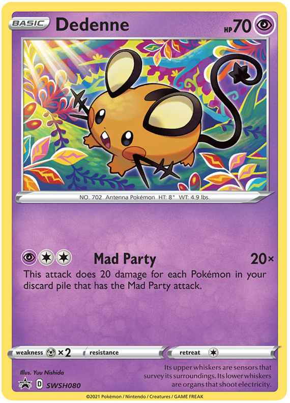 Dedenne - Fiamme Oscure 078/189 [ Italiano / Inglese ]