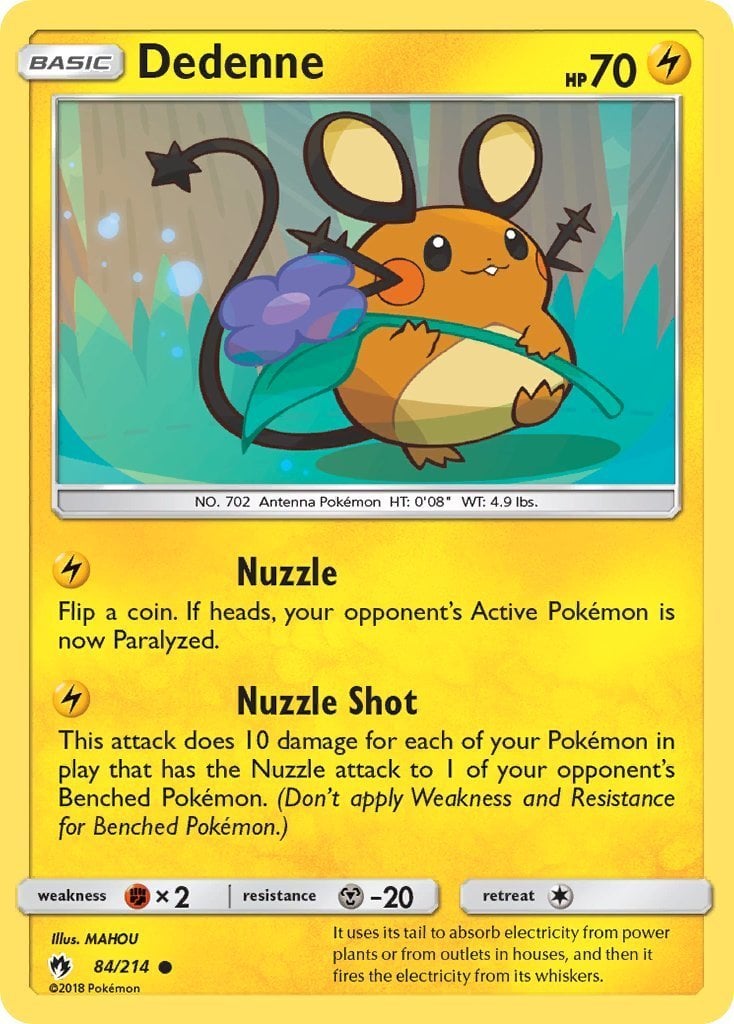 Dedenne - Tuoni Perduti 084/214 [ Italiano / Inglese ]