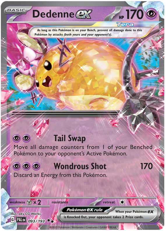 Dedenne-ex - Evoluzioni a Paldea 093/193 [ Italiano ]