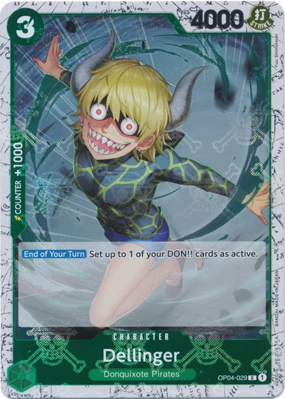 Dellinger OP04-029 [ Inglese / Giapponese / Francese / Cinese Semplificato ]