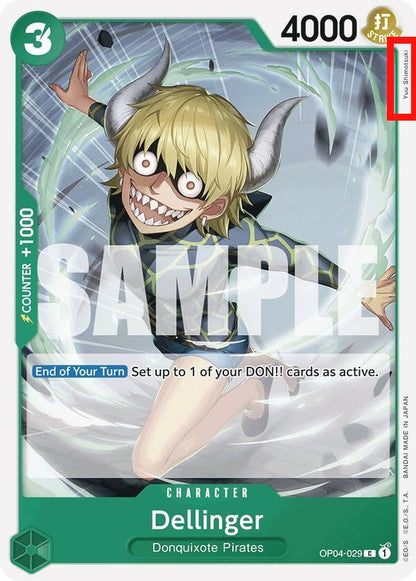 Dellinger OP04-029 [ Inglese / Giapponese / Francese / Cinese Semplificato ]