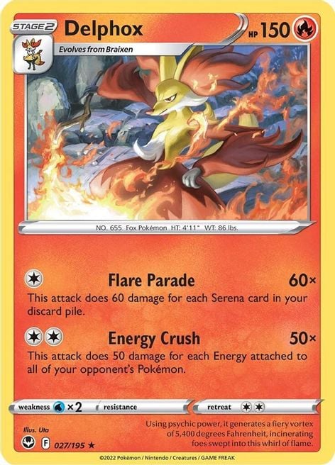 Delphox - Tempesta Argentata 027/195 [ Italiano ]