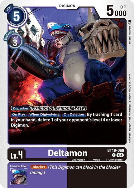 Deltamon BT19-069 [ Inglese / Giapponese ]