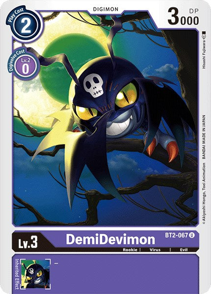 DemiDevimon BT2-067 [ Inglese / Giapponese ]