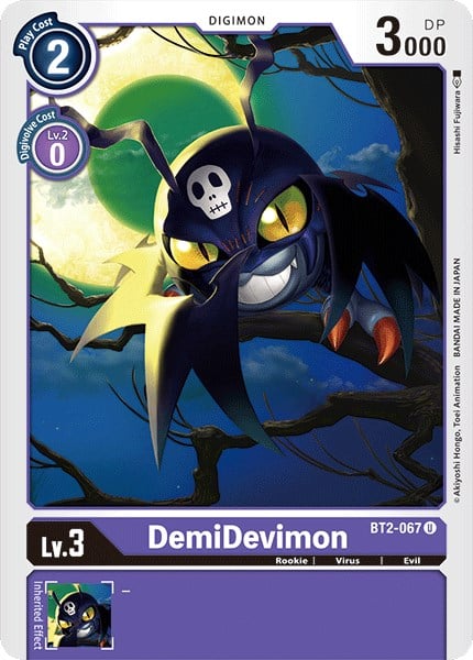 DemiDevimon BT2-067 [ Inglese / Giapponese ]