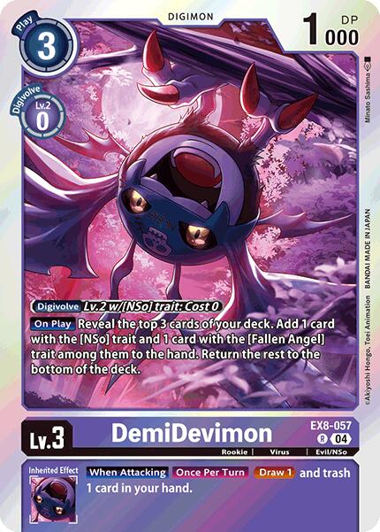 DemiDevimon EX8-057 [ Inglese / Giapponese ]
