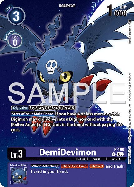 DemiDevimon P-198 [ Inglese / Giapponese ]