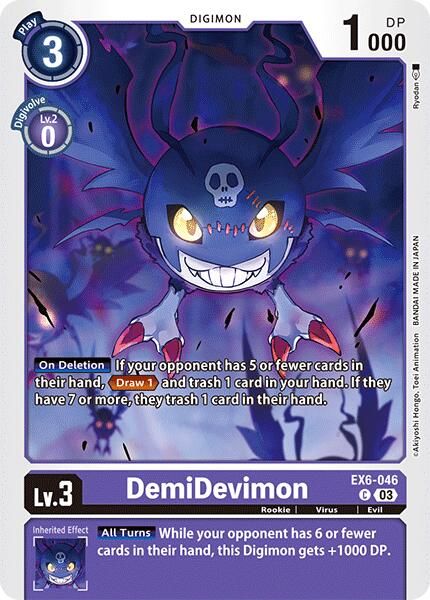 DemiDevimon EX6-046 [ Inglese / Giapponese ]