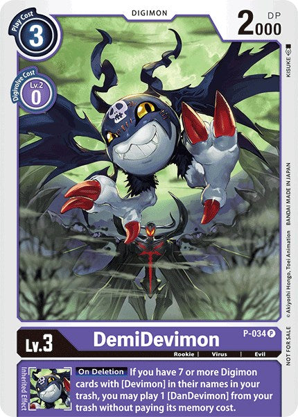DemiDevimon P-034 [ Inglese / Giapponese ]