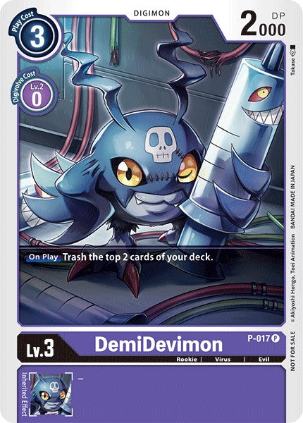 DemiDevimon P-017 [ Inglese / Giapponese ]