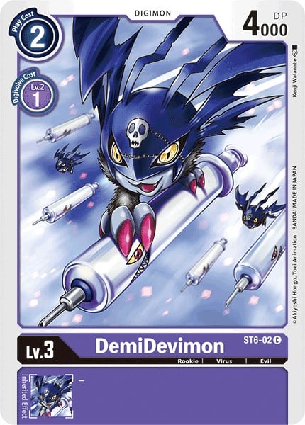 DemiDevimon ST6-02 [ Inglese / Giapponese ]