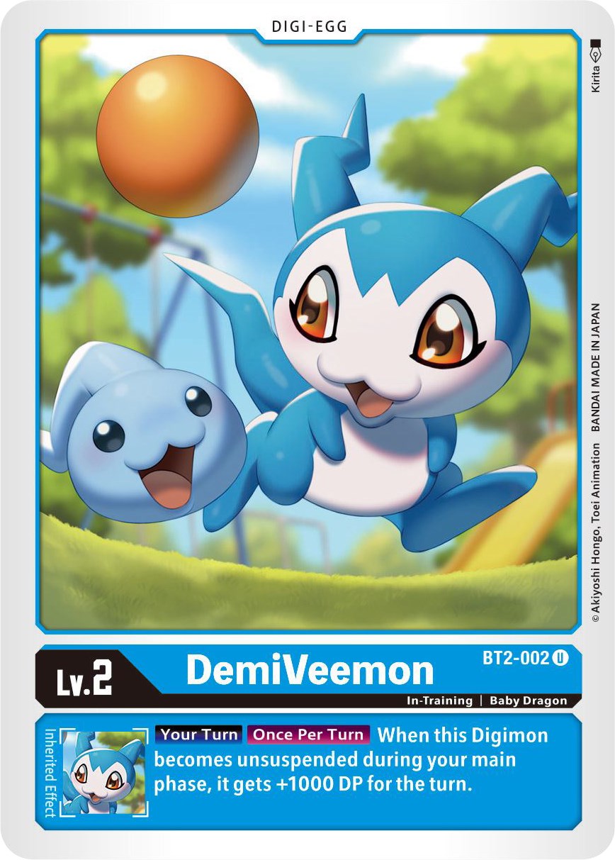 DemiVeemon BT2-002 [ Inglese / Giapponese ]