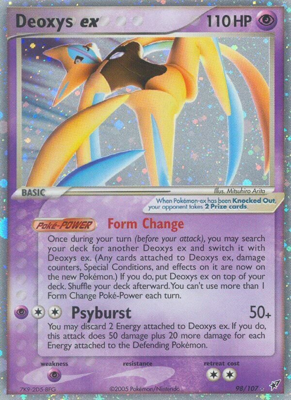 Deoxys ex - EX Deoxys 98/107 [ Italiano / Inglese ]
