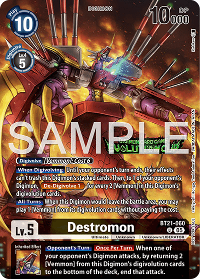 Destromon BT21-060 [ Inglese / Giapponese ]
